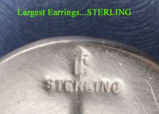 Vintage Pairs Sterling Silver Thomae Co Post Earrings  