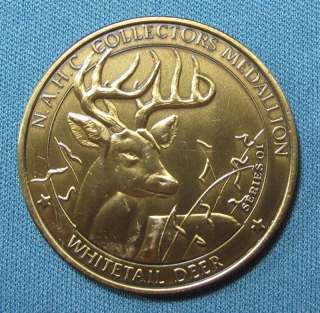 Vintage American Hunting Club NAHC Deer Medallion Coin  