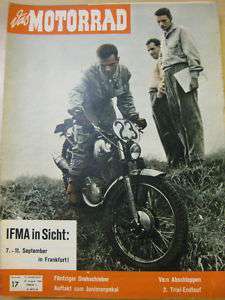 Das Motorrad 17 1960 Test Maico 250 ccm Geländesport  