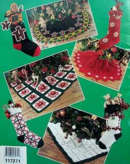 Crochet Christmas Tree Skirts & Stockings Annies Attic  