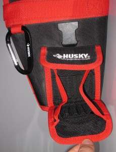 Husky Tool Bag Pouch for Belt HEAVY DUTY + BONUS 16 TAPE MEASURE 