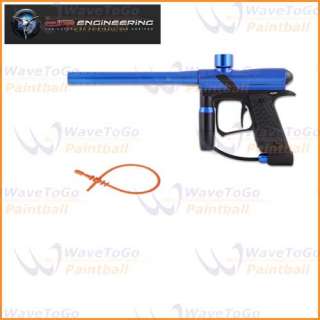 Dangerous Power Paintball E1 Marker Gun Blue + Squeegee  