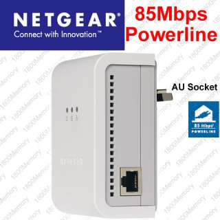 Netgear XET1001 85Mbps Powerline Fast Ethernet Adapter  