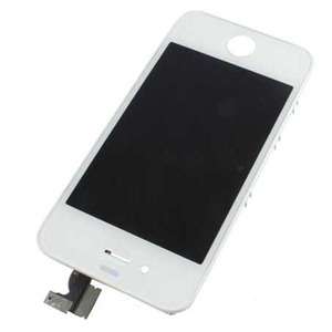 APPLE IPHONE 4 LCD DIGITIZER COMPLETE SCREEN WHITE 100%  