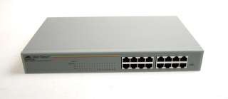 ATI Allied Telesyn AT FS716 16 Port Fast Ethernet Switch Auto MDI/MDIX 