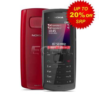 Brand New SIM Free Factory Unlocked Nokia X1 01 Mobile Phone   Red