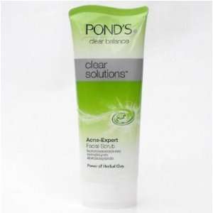  Ponds Clear Balance Acne Expert Facial Scrub 100g x 1pcs 