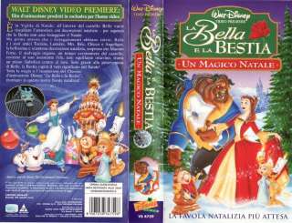 La Bella e la Bestia. Un magico Natale (1998) VHS (VS 4759)  