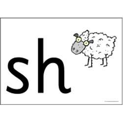 Letters and Sounds Phase 3 Grapheme Picture Flashcards  