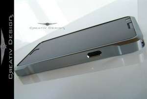   Aluminium Bumper Case Hülle für Samsung Galaxy S2 i9100   ANTHRAZIT