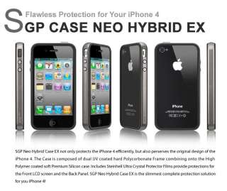SGP Case Bumper Neo Hybrid EX per iPhone 4 Dante red  