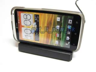 USB Dock Desktop Battery Charger Cradle For HTC One X  