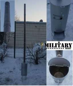 Norwegian Army wood burning tent stove NEW shed patio  