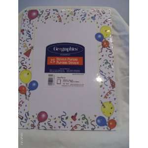  Geographics Geo Party Design Papers 25 Sheets