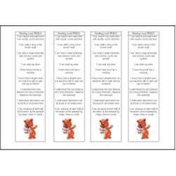 Early Years P Level Reading Bookmarks Teaching Resource  