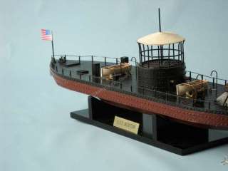 Monitor Limited 21 CivilWar Model Ship Museum Ironclad  