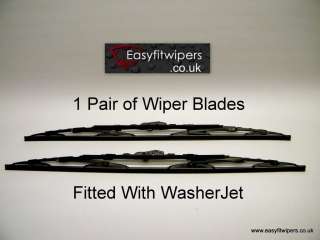 Renault Master Wiper Blades with Washer Spray Jets  