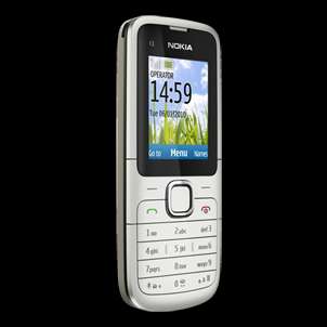 Brand New Nokia C1 01 Mobile Phone Tesco Payg Warm Grey  