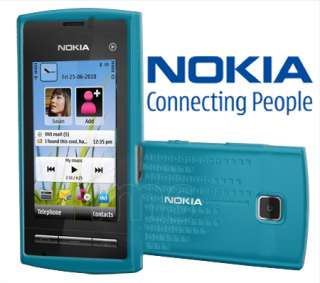 London Magic Store   Genuine Nokia BlUE Silicone Case Cover CC 1006 