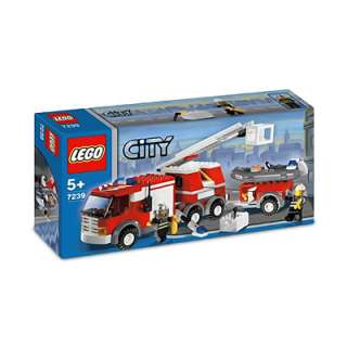 LEGO CITY AUTOPOMPA CM.38X19 MATTONCINI POMPIERE FIRE  