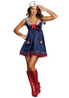   Sailor Costumes Womens Sailor Costumes Sexy Blue Sailor Girl Costume