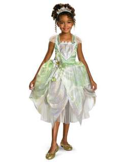 Girls Deluxe Shimmer Disney Princess Tiana Costume  Wholesale Disney 