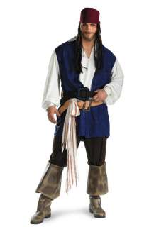 Disney Pirates of the Caribbean Jack Sparrow Classic Plus Size Costume 
