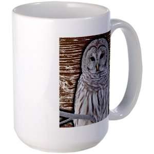  Large Mug Coffee Drink Cup Snow Owl 