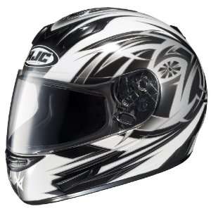 HJC CL 15 Cyclone MC 5 Full Face Motorcycle Helmet White/Silver/Black 