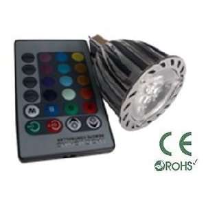   LED bulb Spotlight with Remote Control, Multi Color