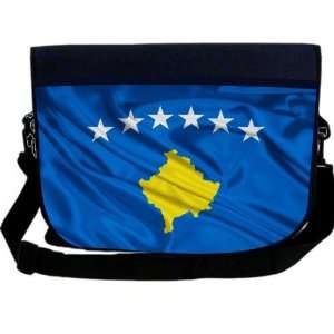 Kosovo Flag NEOPRENE Laptop Sleeve Bag Messenger Bag   Laptop Bag 