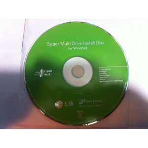 lg super multi drive install disc ver 3.4e