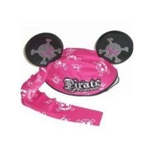 Parks Pink Pirate Princess Skull And Crossbones Mickey Mouse Ears Hat 
