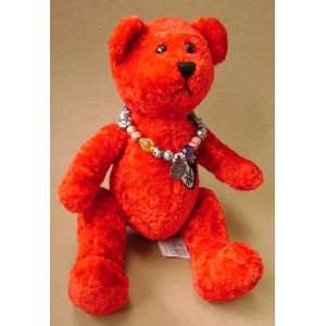  Foo Forever Red Yin Yang Teddy Bear Stuffed Animal Plush 