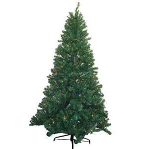 Mountain Spruce Artificial Christmas Tree   Pre Lit Multi Color 