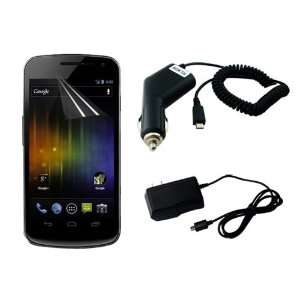  Premium LCD Clear Screen Protector + Micro USB Car Charger 