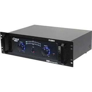 Pyle Pro PT 2001X Stereo DJ Power Amplifier (1650W/Channel @ 8 Ohms)