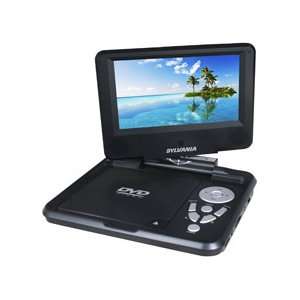  Sylvania SDVD7027 7 Inch Portable DVD Player with Car Bag 