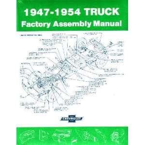  1947 1942 1953 1954 CHEVROLET TRUCK Assembly Manual 