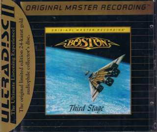 MFSL 582 Boston   Third Stage 24 Karat Gold CD J Card  