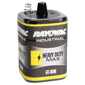  Rayovac 6V HDM 6 Volt Industrial Heavy Duty Maximum Lantern Battery 