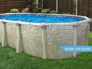 12x24x52 Oval Above Ground Swimming Pool DELUXE Accessory Package 