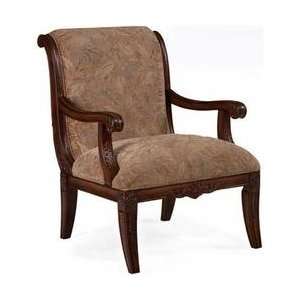  Alexandria Scroll Back Accent Chair Furniture & Decor