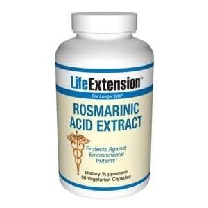  Life Extension, ROSMARINIC ACID EXTRACT 60 V CAPSULES 