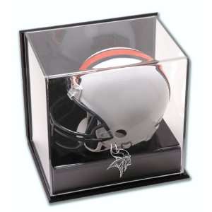   Cube Logo Display Case   Acrylic Mini Helmet Display Cases Sports