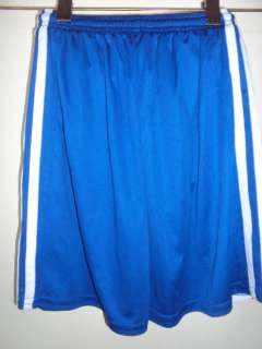 SCHALKE 04 SOCCER SHORTS ADIDAS BOYS GIRLS SIZE 10  