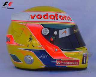 Lewis Hamilton 2011 GP6 replica helmet / Formula 1   with spoiler 