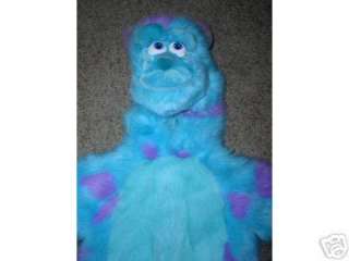 DISNEY COSTUME PLUSH SULLEY Sully Monsters Inc XS XSMALL 4/5 HALLOWEEN 