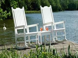   ROCKER ROCKING CHAIR FROM RECYCLED PLASTIC OUTDOOR FURNITURE  