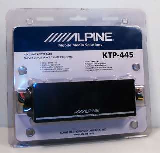 Alpine KTP 445 45 watts RMS x 4 Power Pack Amp  
